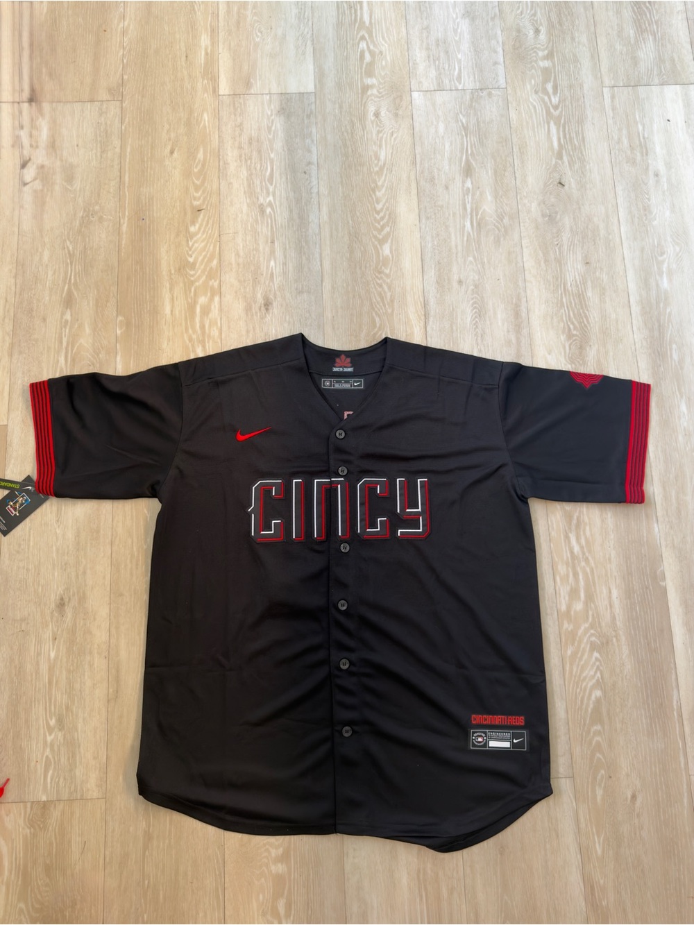 Elly De La Cruz Cincinnati Reds Nike City Connect Jersey XL NWT
